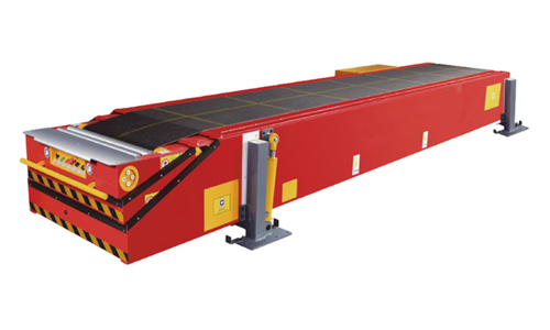 Lifting telescopic conveyor