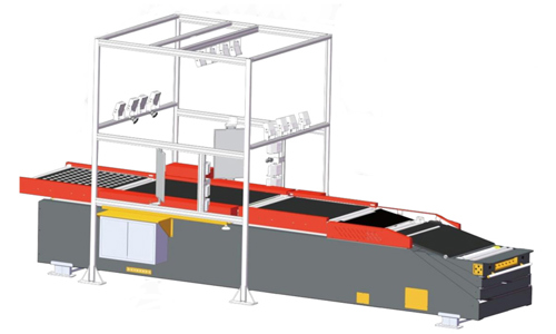 DWS weighing scanning code volume measurement system