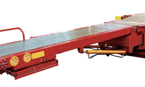 Semi Automatic Loading And Unloading Telescopic Belt Conveyor