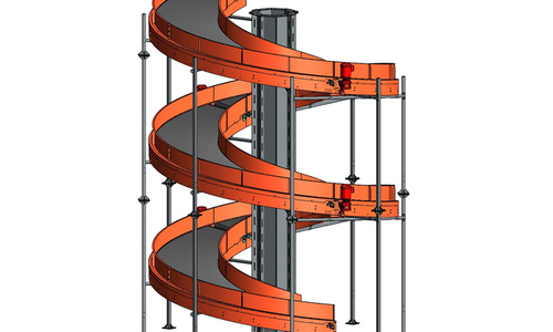 Spiral elevator