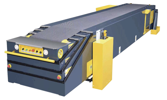 Lift type telescopic belt conveyor